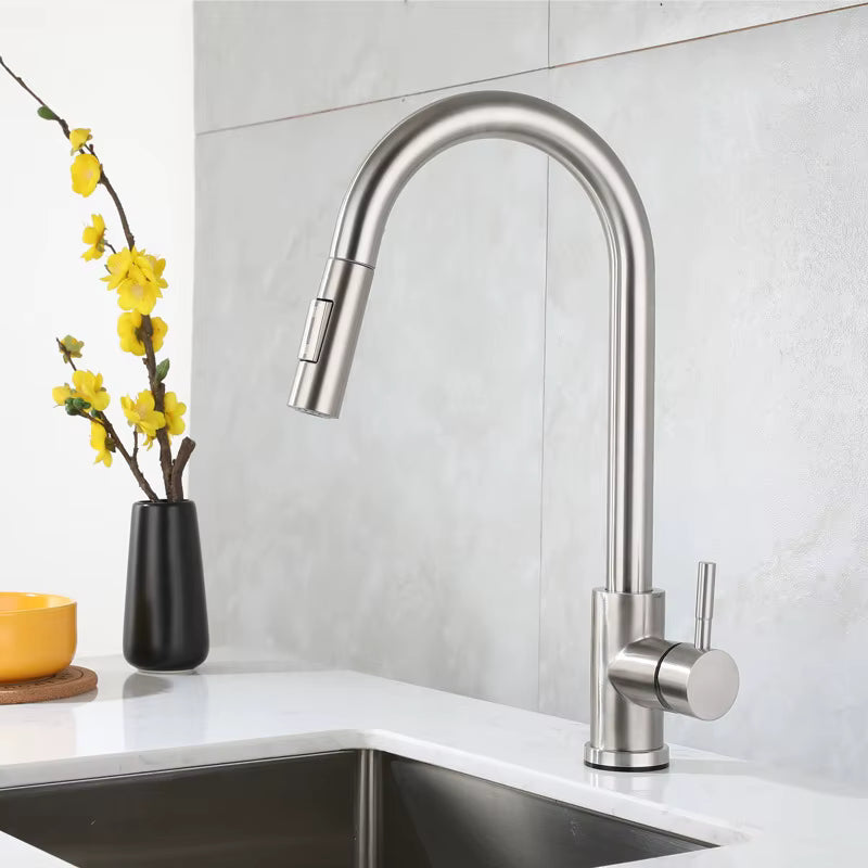 Pull Down Spray Single Lever Kitchen Tap
