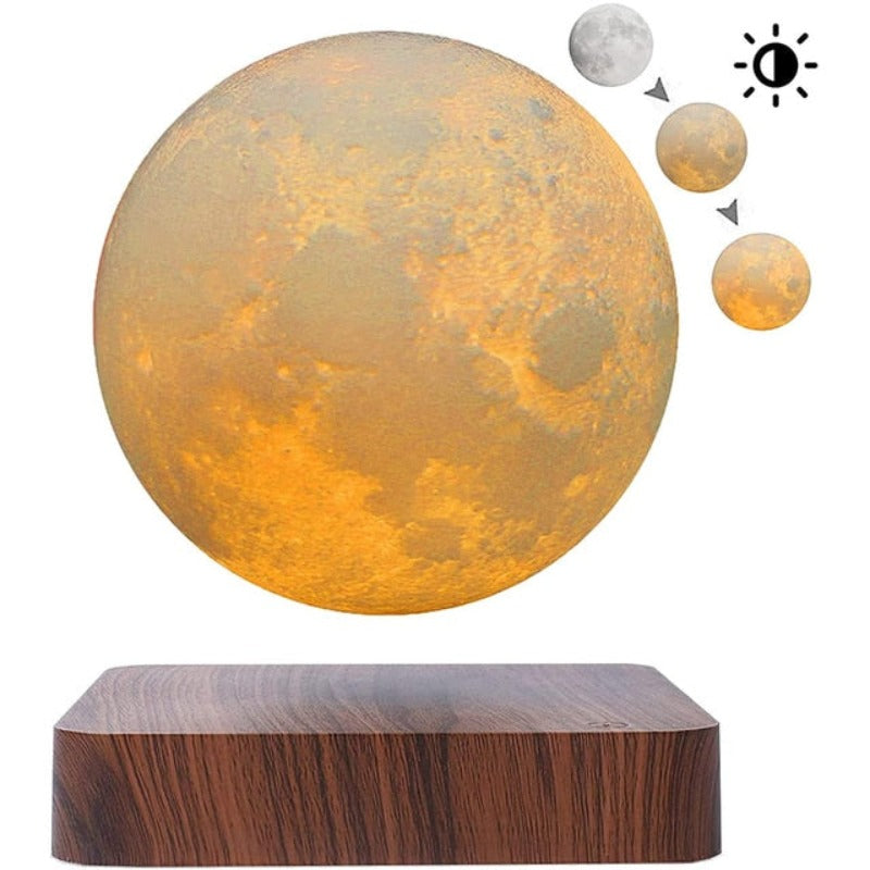 Levitating Moon Led Night Lamp