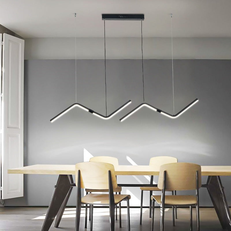 Modern Waves Led Pendant Lights
