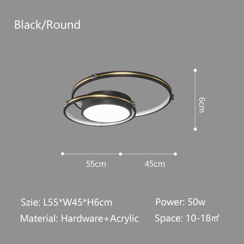 Almeria Modern Led Ceiling