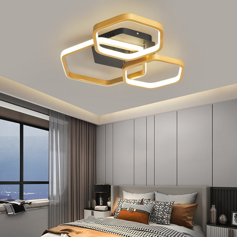 Honey Glam Modern Led Chandelier