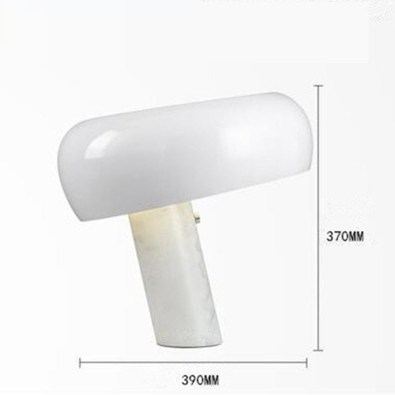 Mushroon Table Lamp Marble Kid Study Led