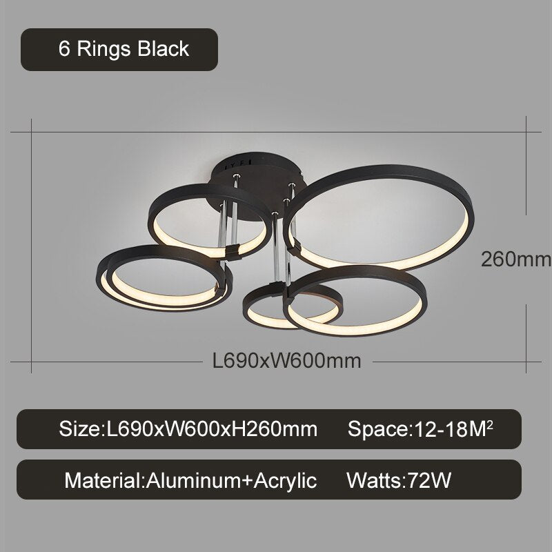 Fantasy Spheres Modern Led Ceiling