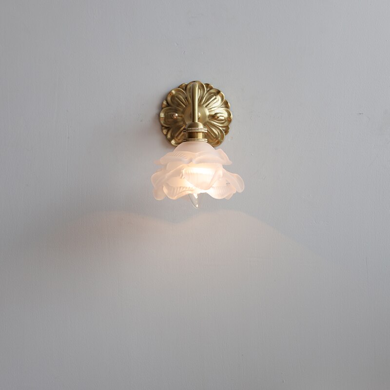 Vintage Classic Frosted Glass Led Wall Light