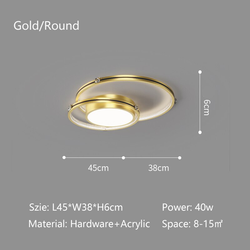 Almeria Modern Led Ceiling