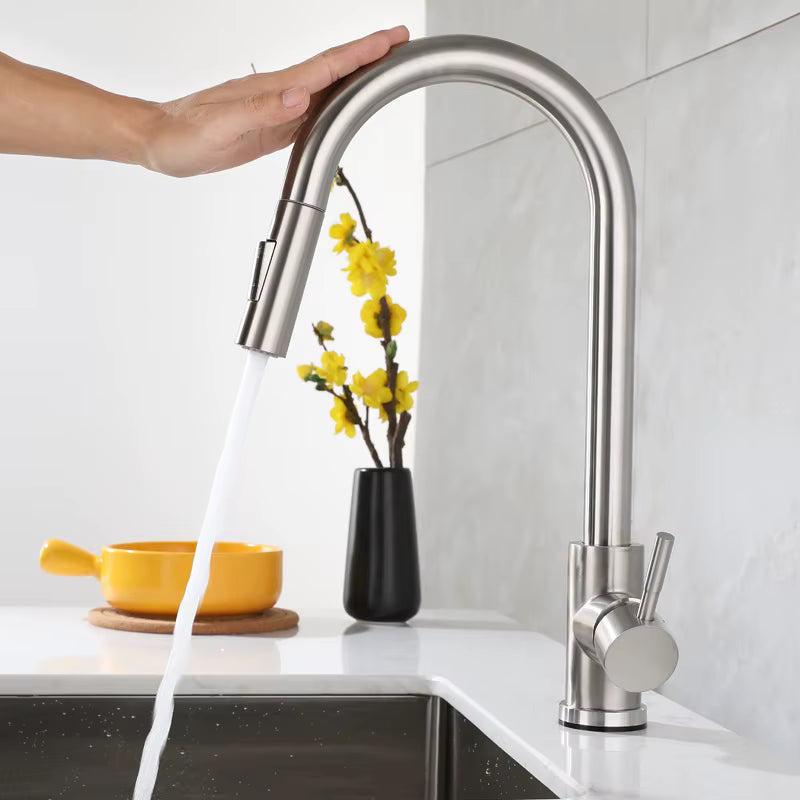 Pull Down Spray Single Lever Kitchen Tap