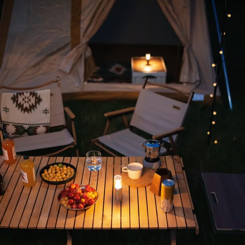 Camping Light Rechargeable Waterproof Flashlight