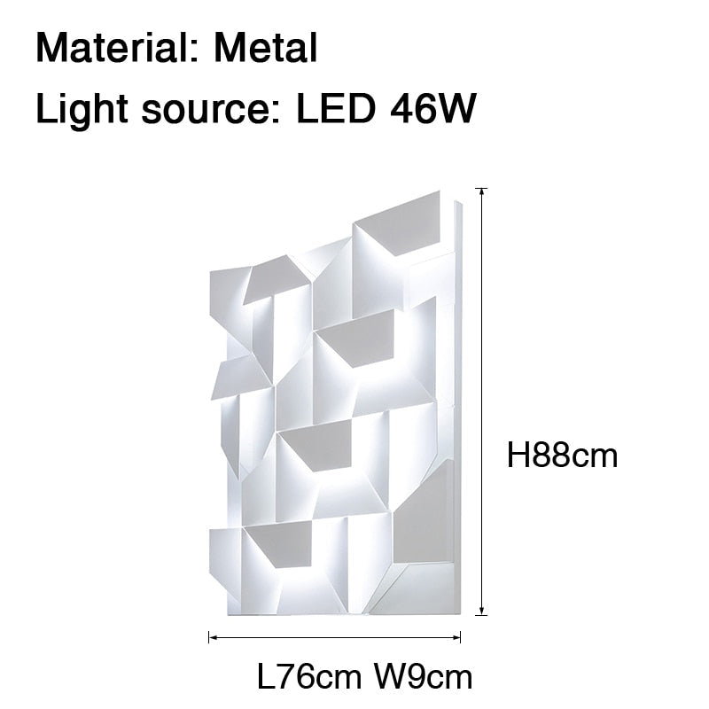 Wall Shadows Grand Sconce Led Lamp