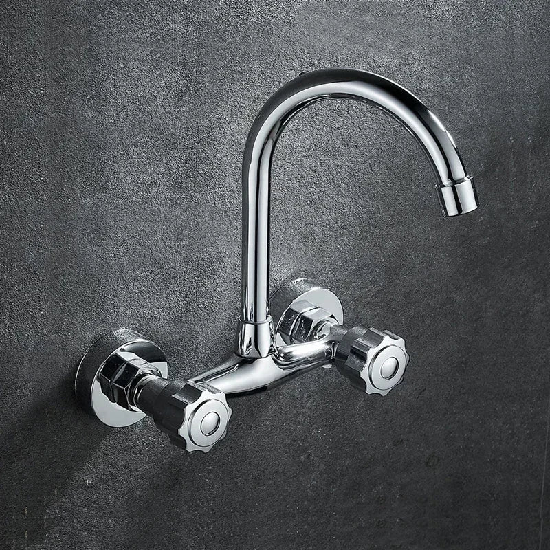 Wall-Mounted Kitchen Mixer Tap