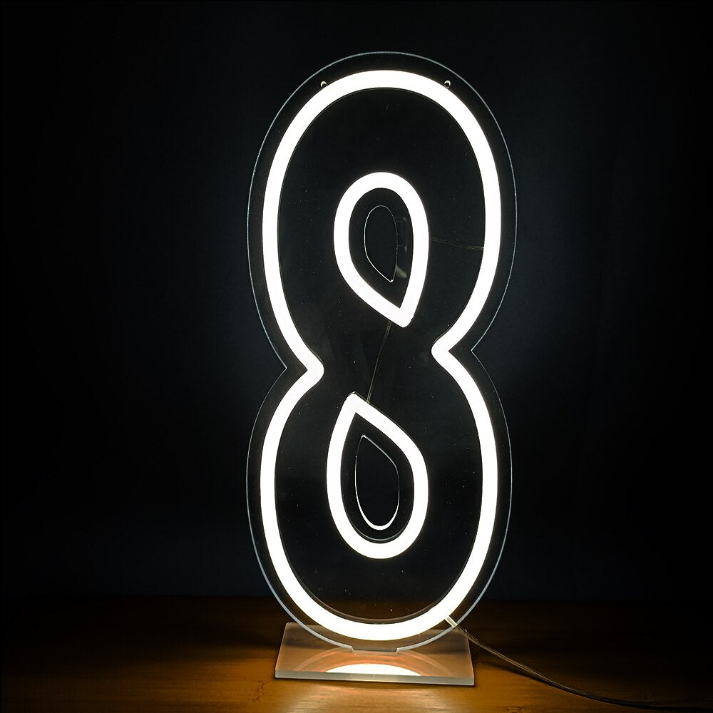 Large Light Neon Number