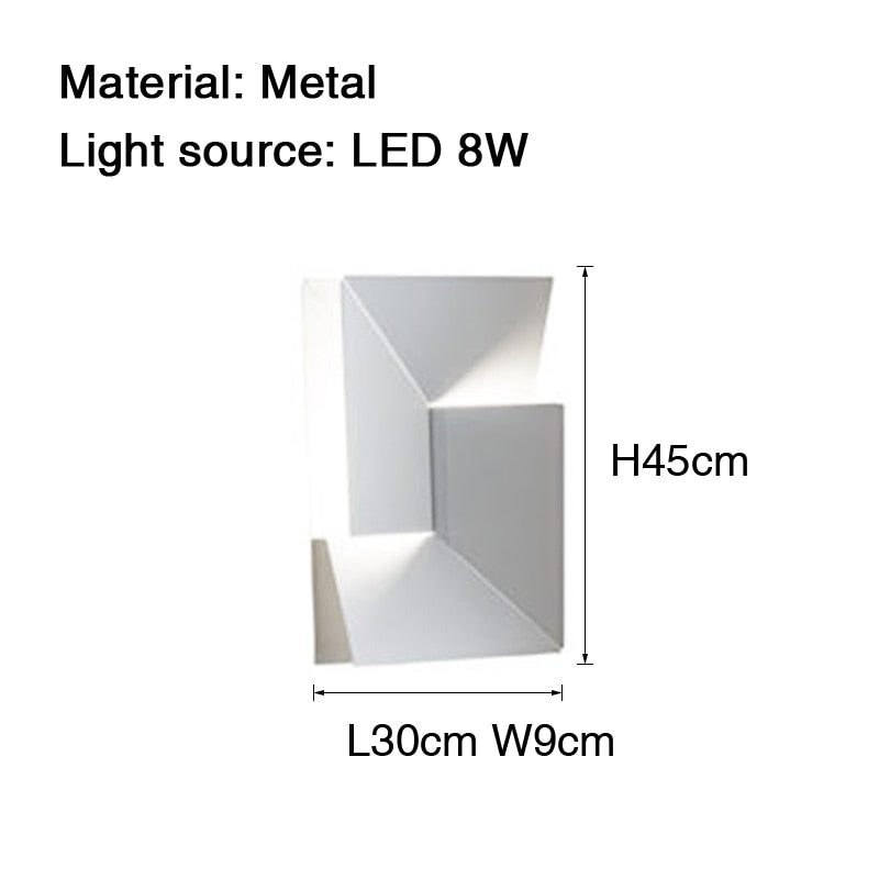 Wall Shadows Grand Sconce Led Lamp