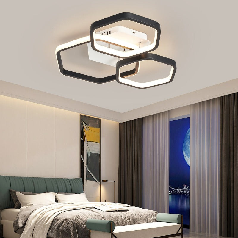Honey Glam Modern Led Chandelier