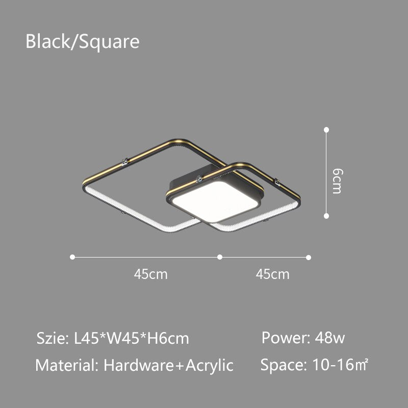 Almeria Modern Led Ceiling