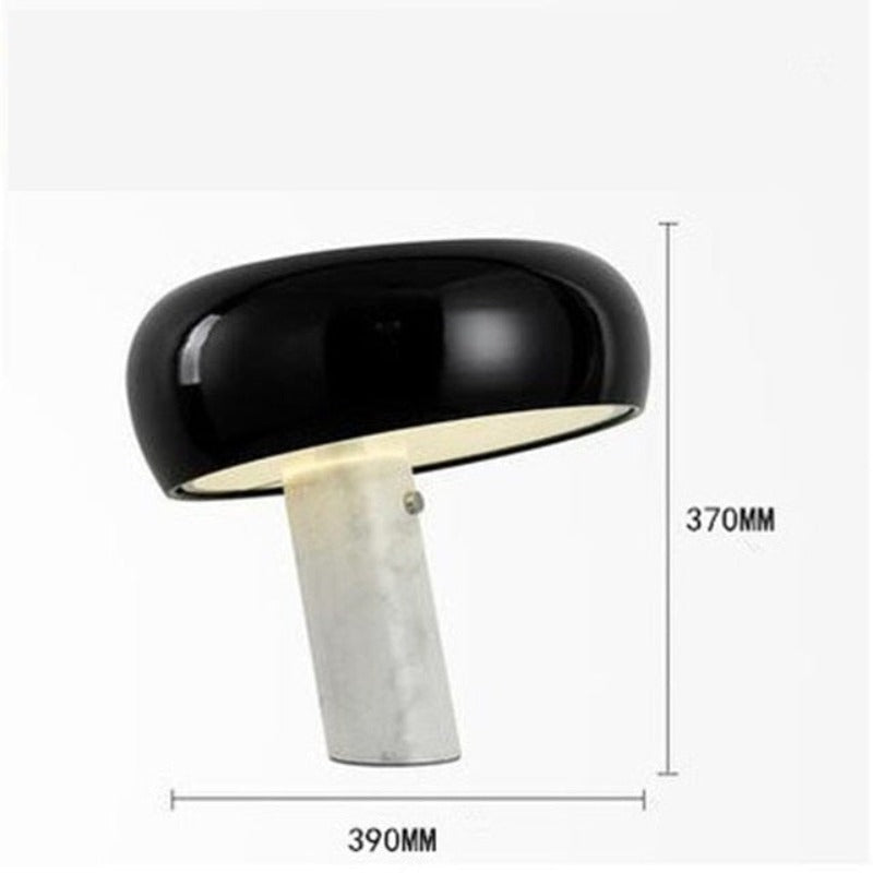 Mushroon Table Lamp Marble Kid Study Led