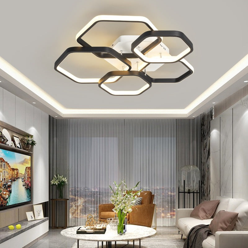 Honey Glam Modern Led Chandelier