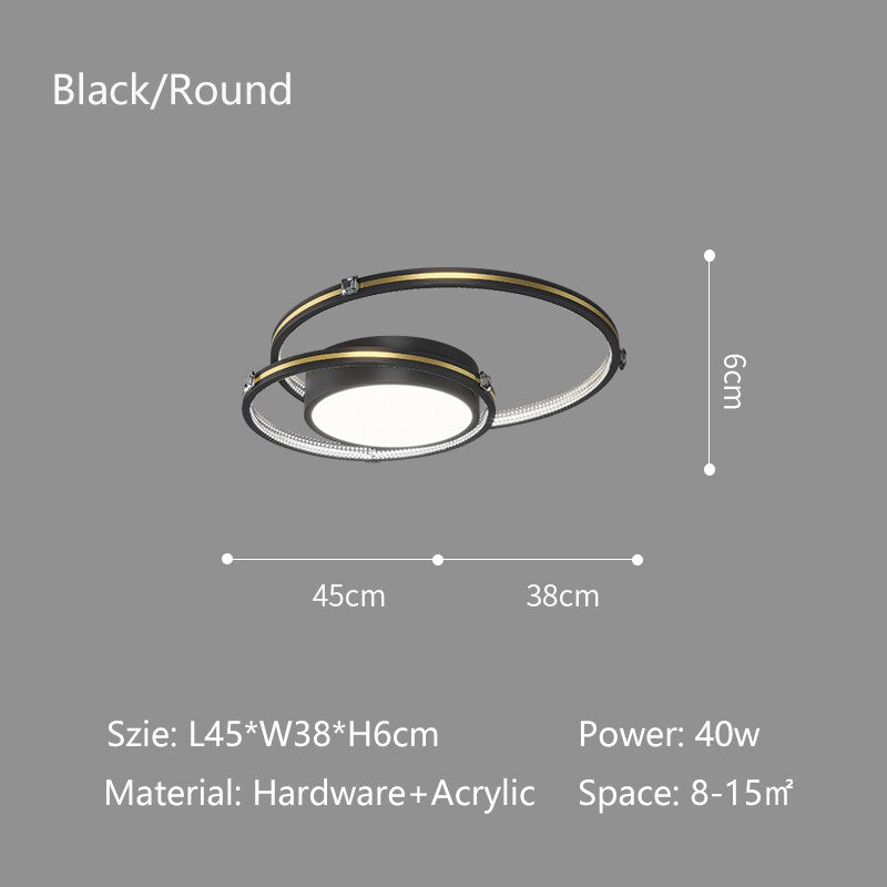 Almeria Modern Led Ceiling