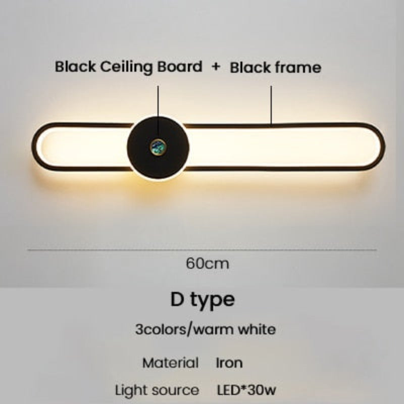 Modern Sconce Warm Led Wall Lamp