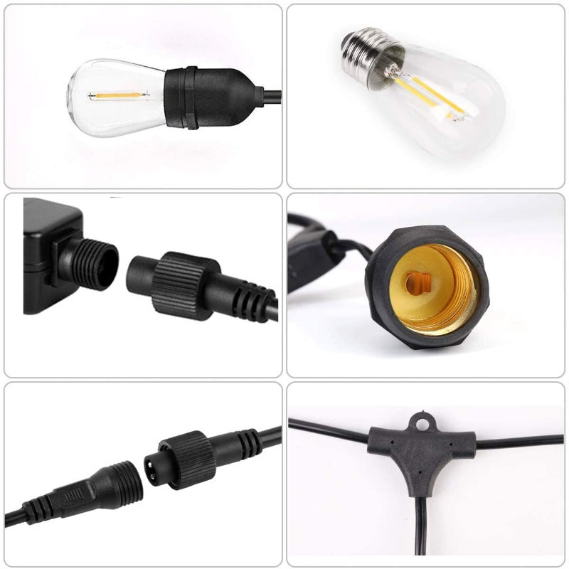 Minimal Outdoor Party Lights