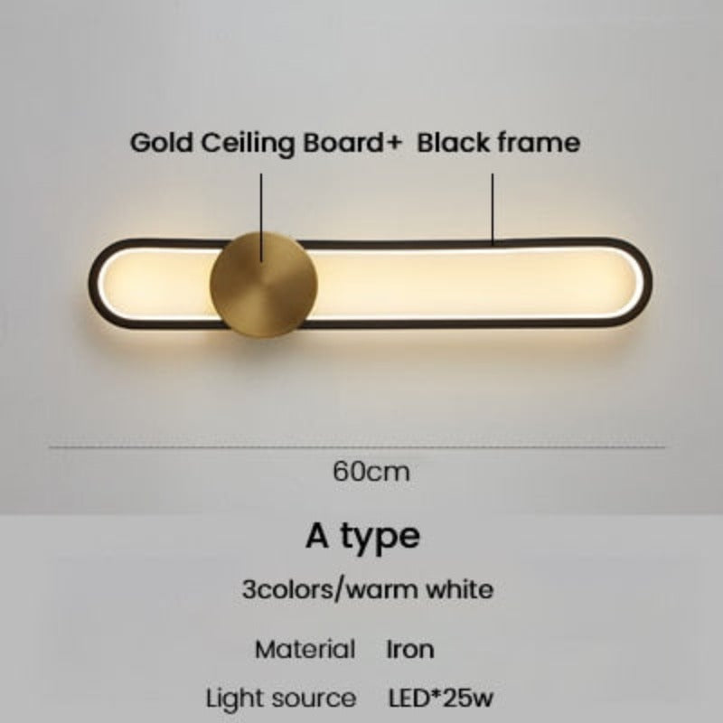 Modern Sconce Warm Led Wall Lamp