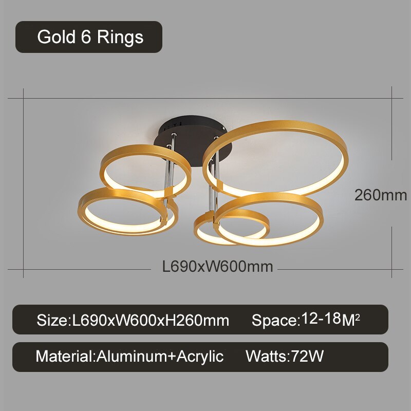 Fantasy Spheres Modern Led Ceiling