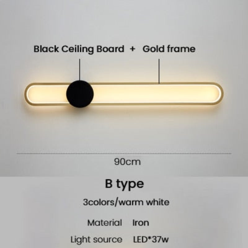 Modern Sconce Warm Led Wall Lamp
