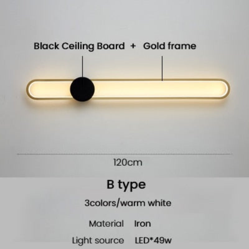 Modern Sconce Warm Led Wall Lamp