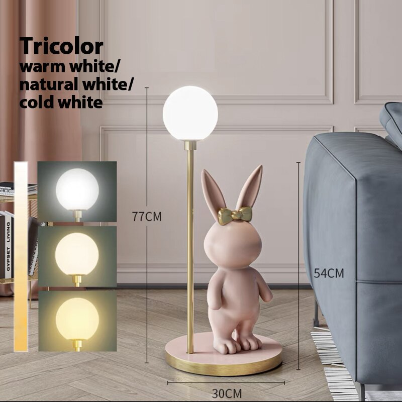 Glam Bunnny Floor Lamp
