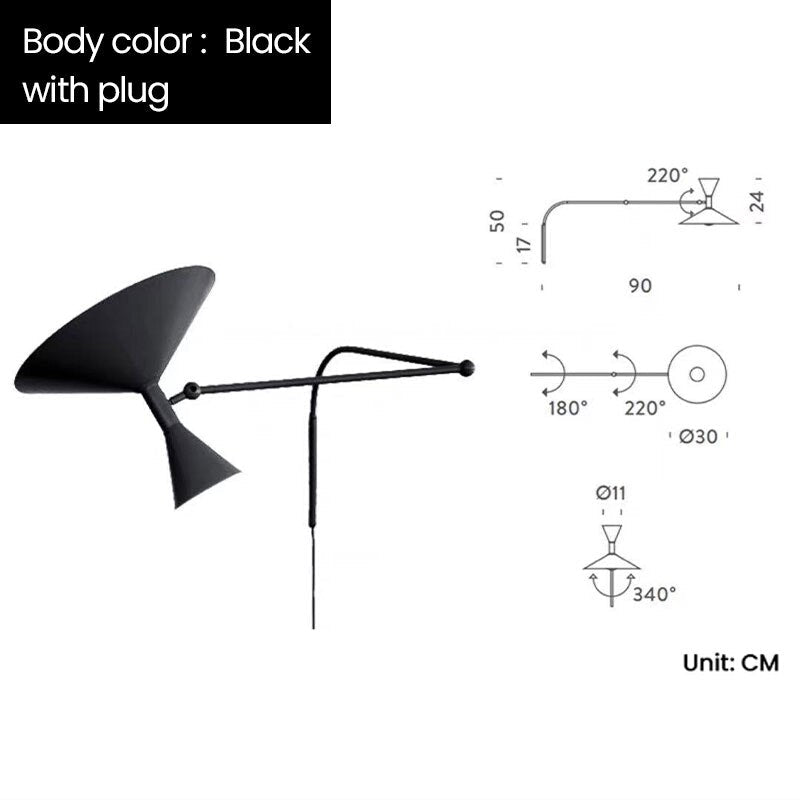 Modern Italy Designer Wall Lamp