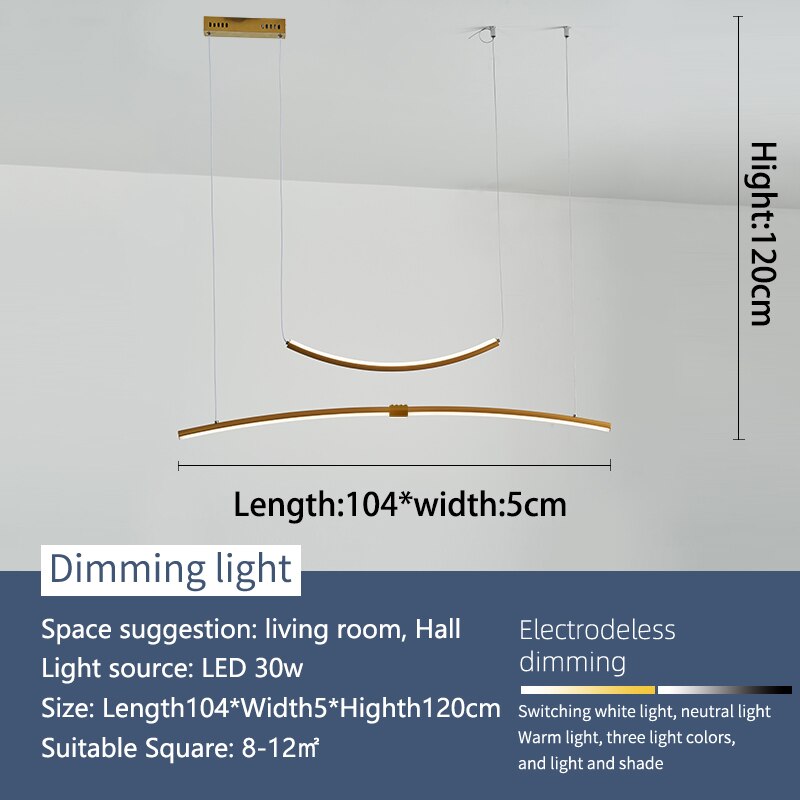 Neo Levitate Nordic Minimalist Pendant Light