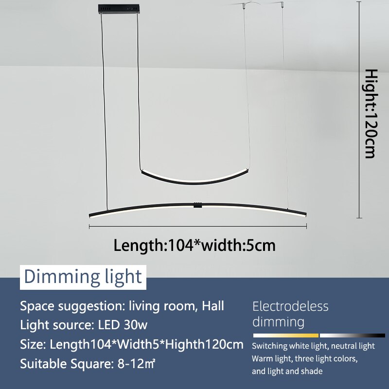 Neo Levitate Nordic Minimalist Pendant Light