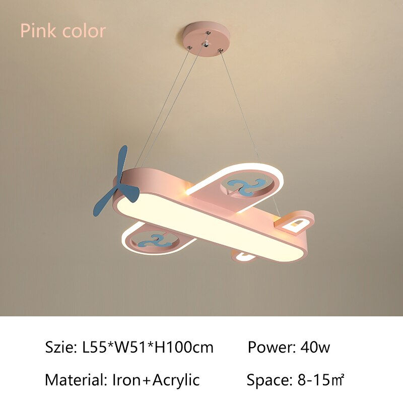 Creative Plane Children Pendant Light
