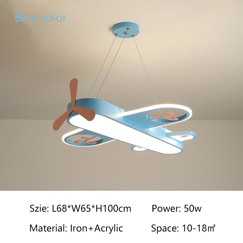Creative Plane Children Pendant Light