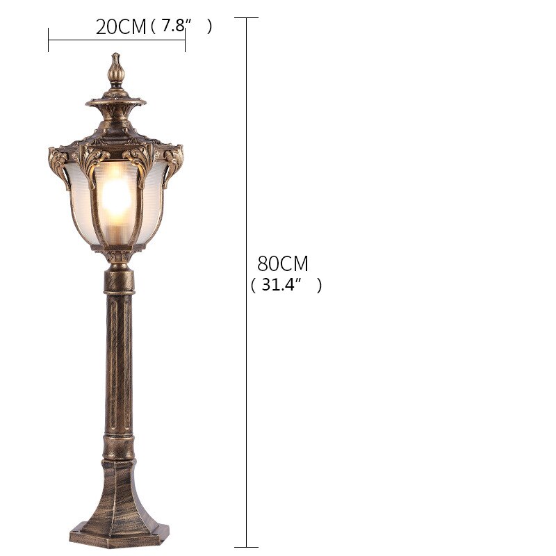 Fairy Bronze Outdoor Lawn Lamp