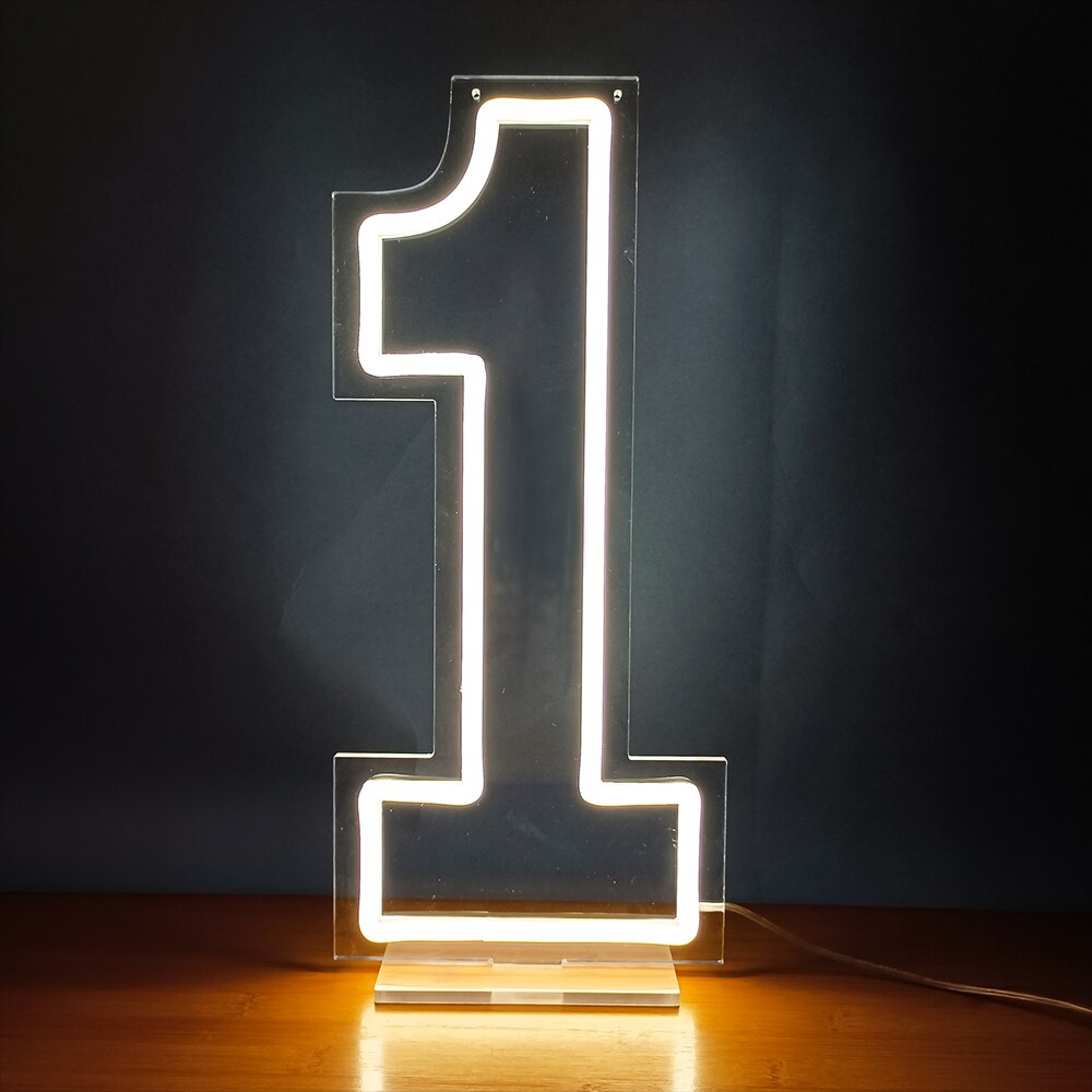 Large Light Neon Number