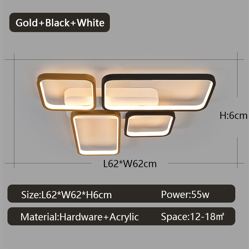 Dinasty Frames Modern Led Ceiling