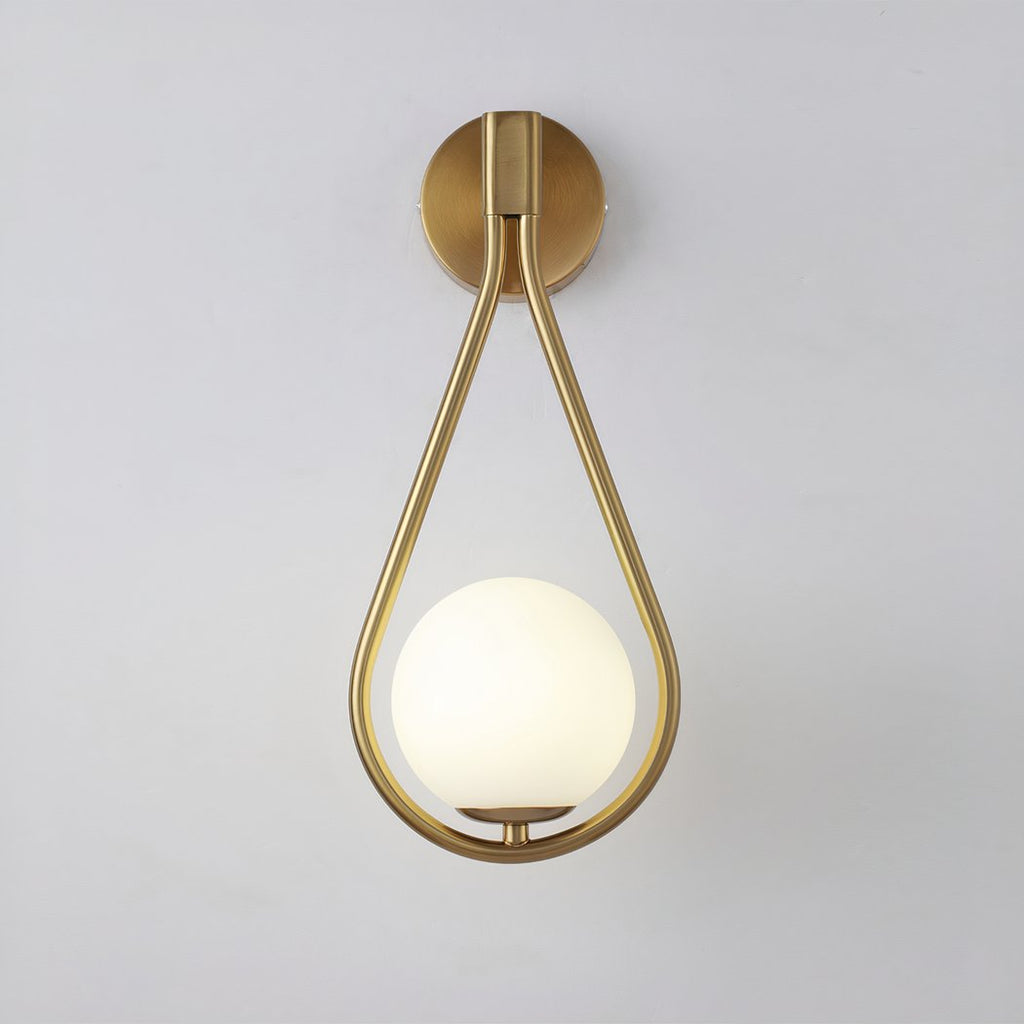 Modern Nordic wall lamp in metal