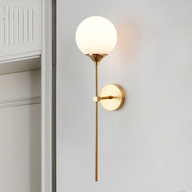 Nordic Star Ball Wall Light