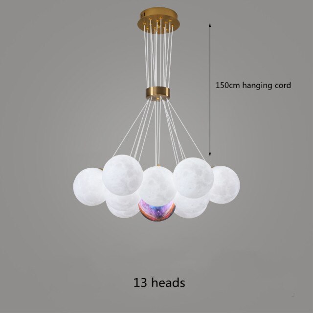 Nebula - Lunar LED Light Fixture