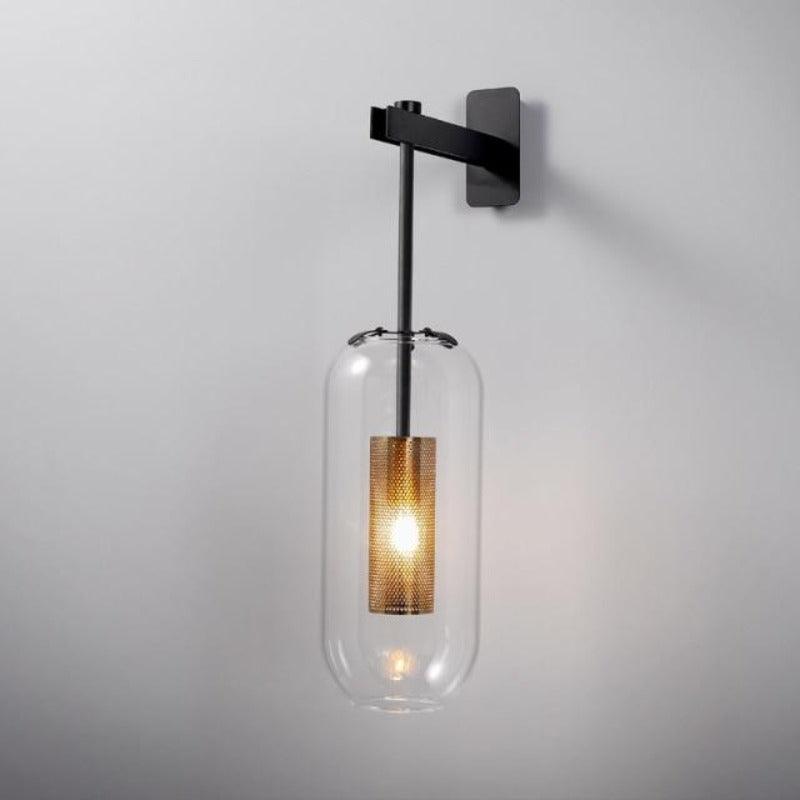 Post-modern Nordic Glass Wall Light