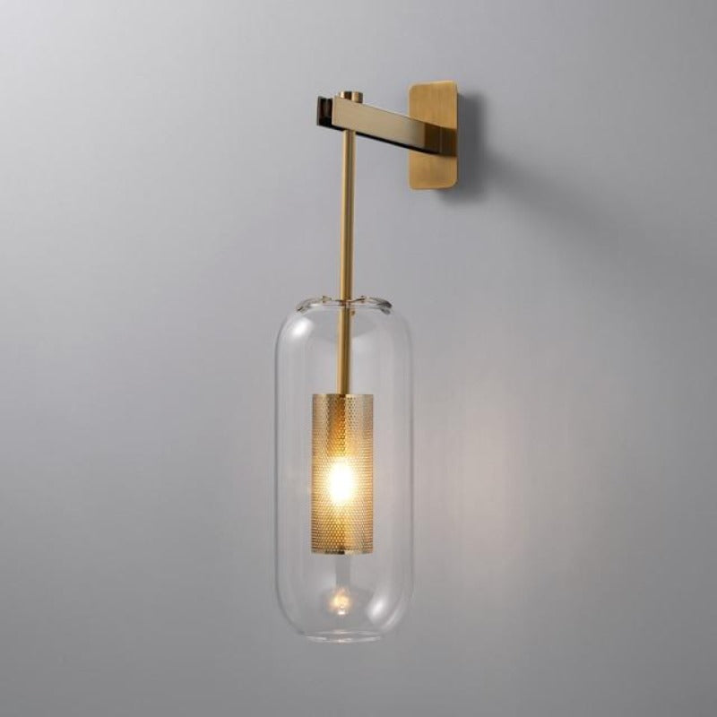 Post-modern Nordic Glass Wall Light