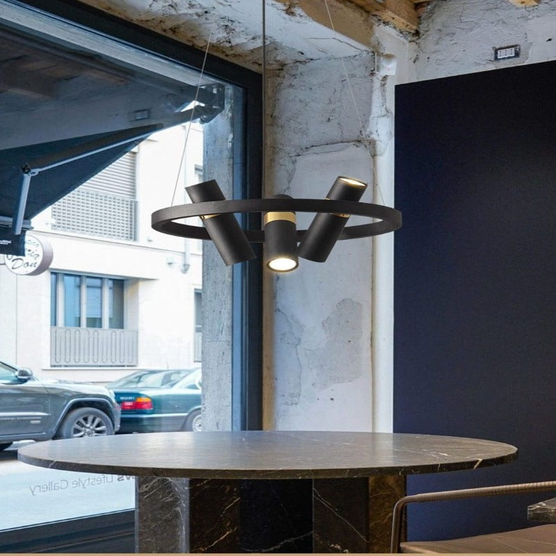 Modern Multi-Bulb Chandelier