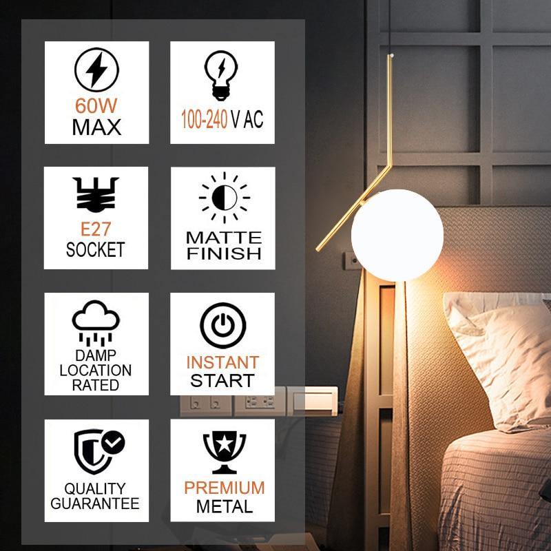 The Pendant Vebjorn Sphere