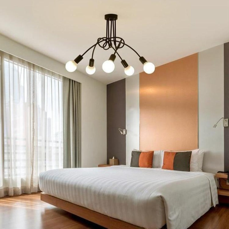 Vintage Industrial Loft Chandelier